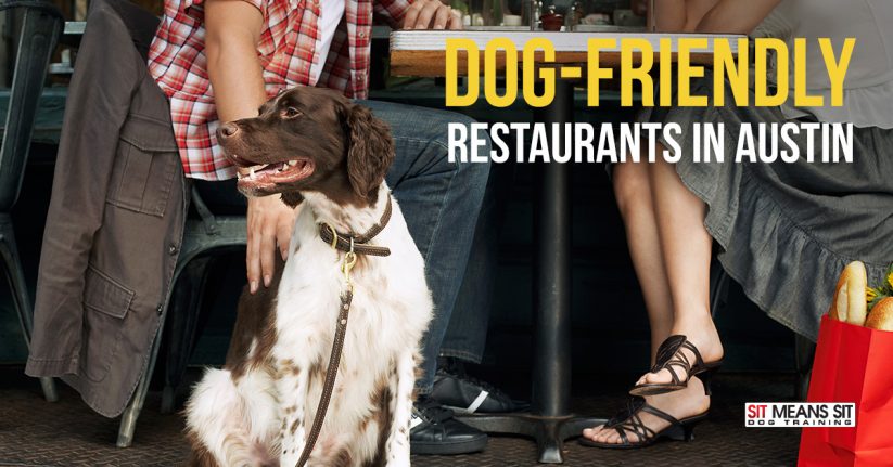 Dog-friendly restaurants in Austin Texas.