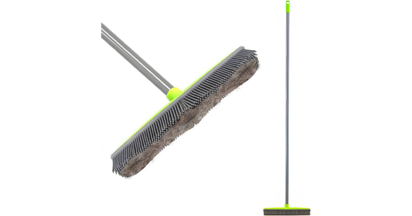 Landhope Rubber Bristle Brush Broom