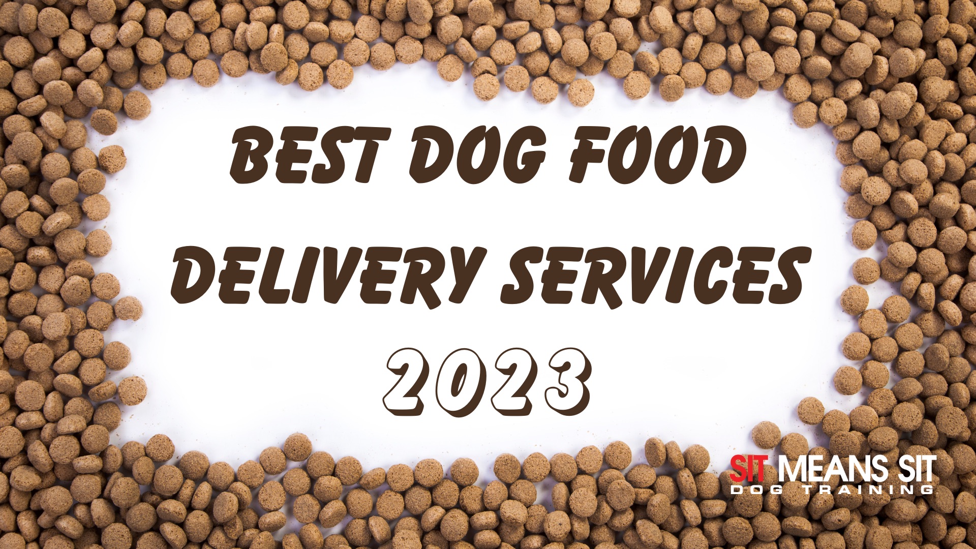 Best dog food delivery services 2023 poster