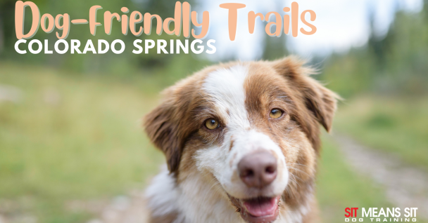 dog friendly trails Colorado springs poster