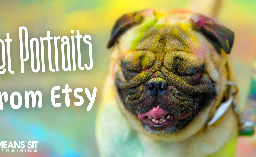 Capture Your Pup's Personality with these Pet Portraits on Etsy