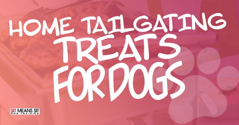 Home Tailgating Treats for Dogs