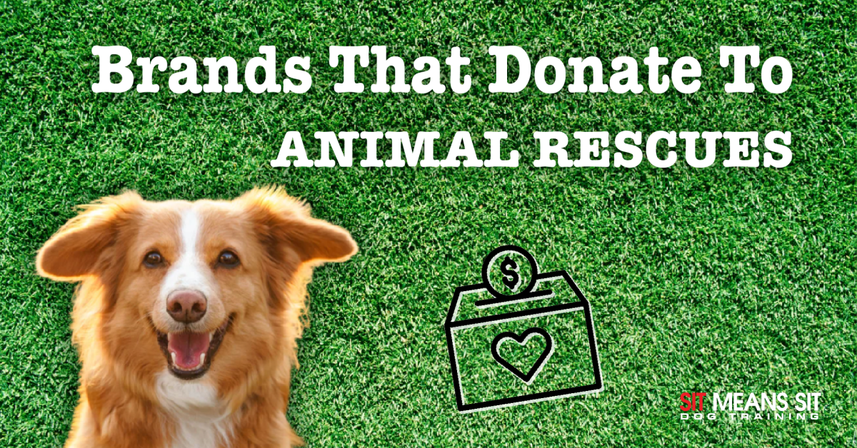 brands that donate to animal resources poster