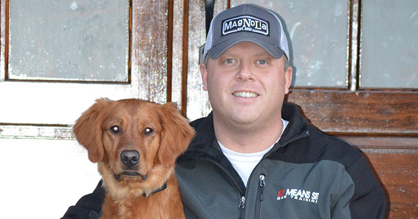 Kyle Folgmann dog trainer in Nashville.