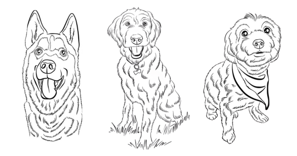 Explore These Custom Pet Portraits on Etsy