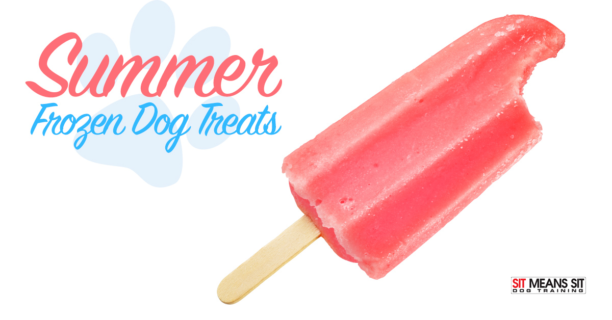 Frozen Dog Treats for Summer