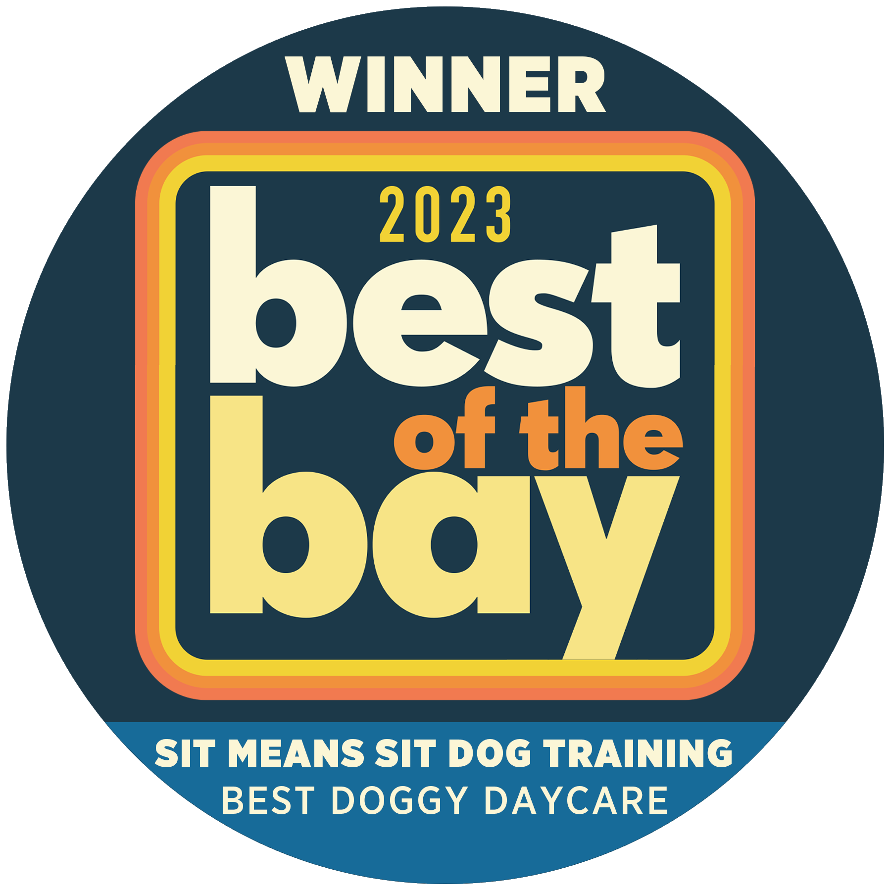 2023 Best of the Bay Dog Training Finalist