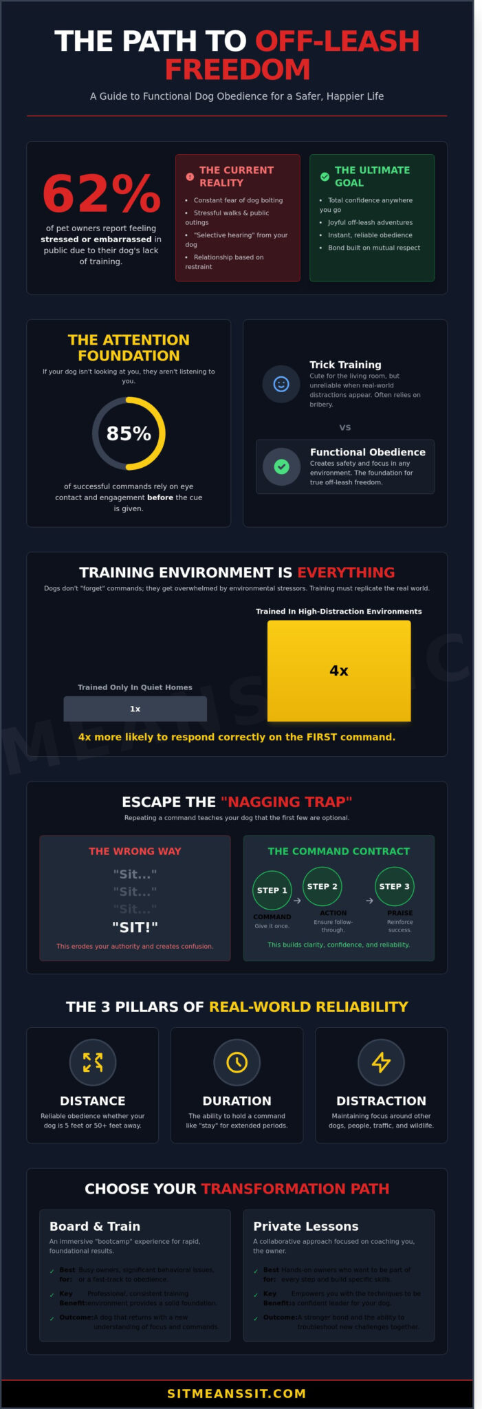 Dog Obedience Training: Achieving Total Off-Leash Control in 2026