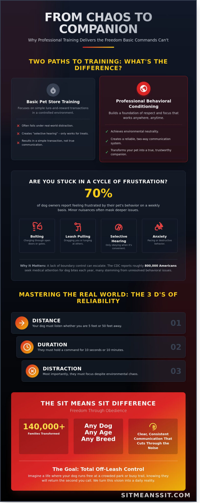 Obedience Training Near Me: Achieve Total Control and Off-Leash Freedom