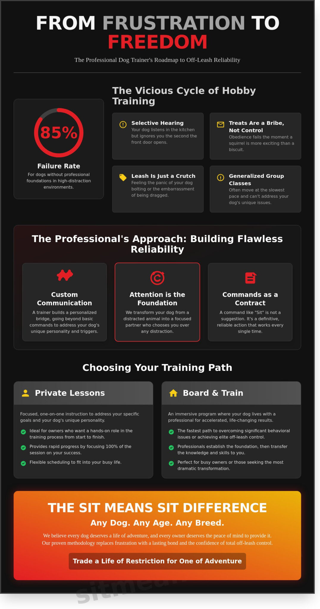 Personal Dog Trainer: Achieving Total Off-Leash Control and Real-World Freedom