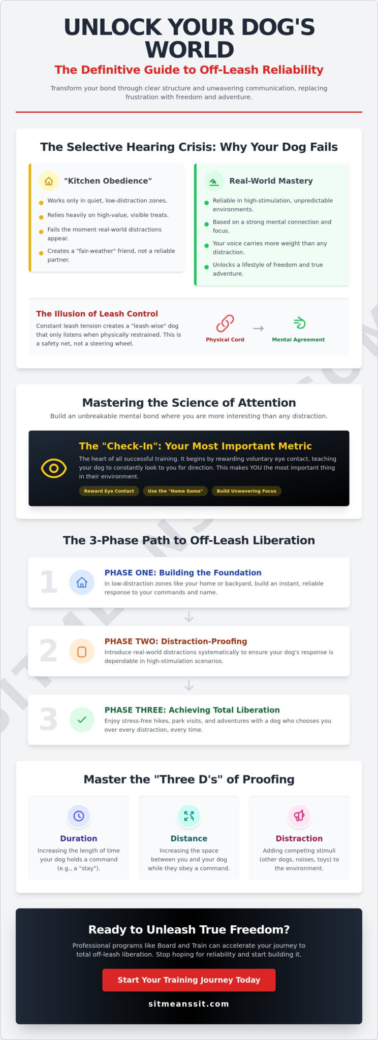 Off-Leash Reliability Training Drills: Achieving Total Mastery in 2026