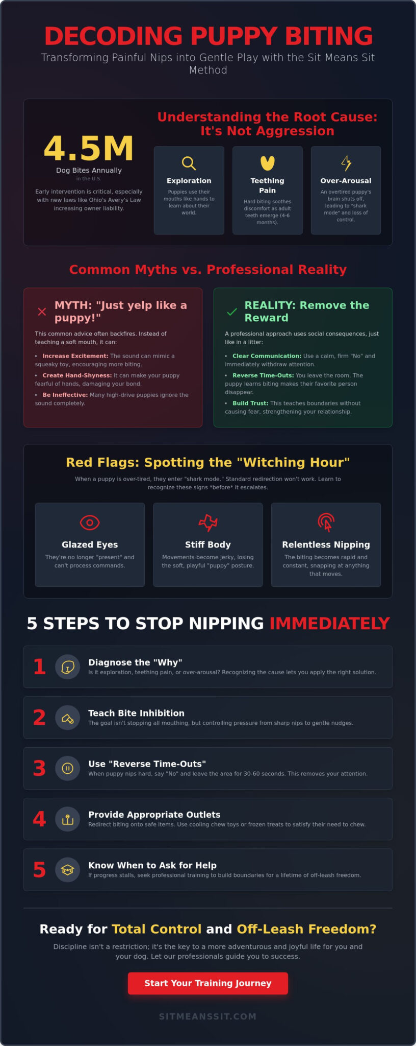 Stopping Puppy Biting and Nipping Hard: The Ultimate 2026 Guide