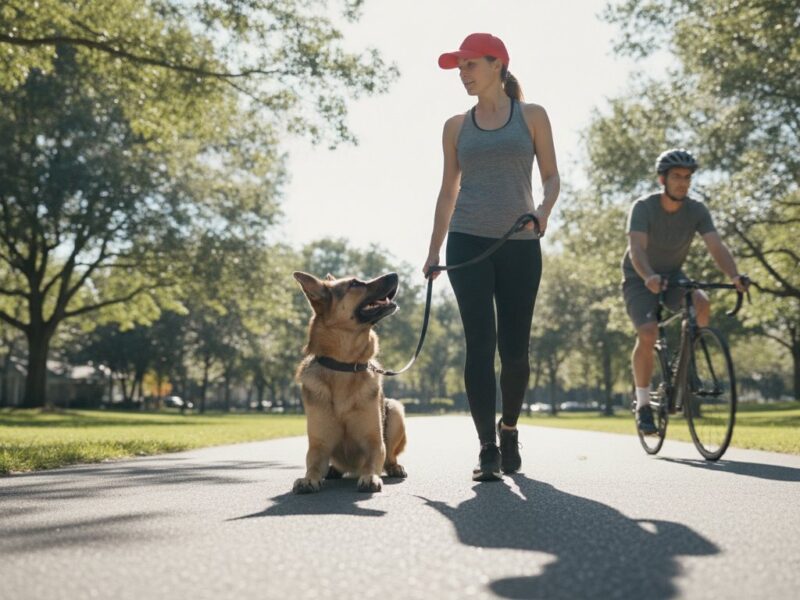 Training Your Dog to Be Neutral to Bikes and Skateboards: A Guide to Stress-Free Walks