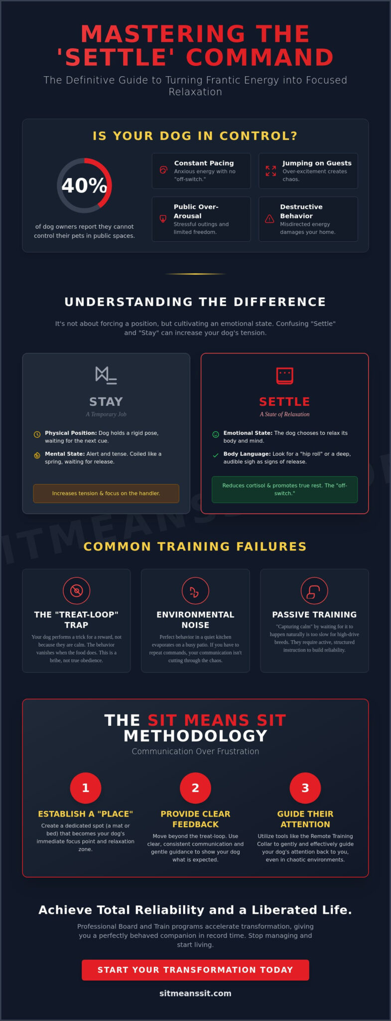Training a Dog to Settle on Command: The Ultimate Guide to a Calm Companion in 2026