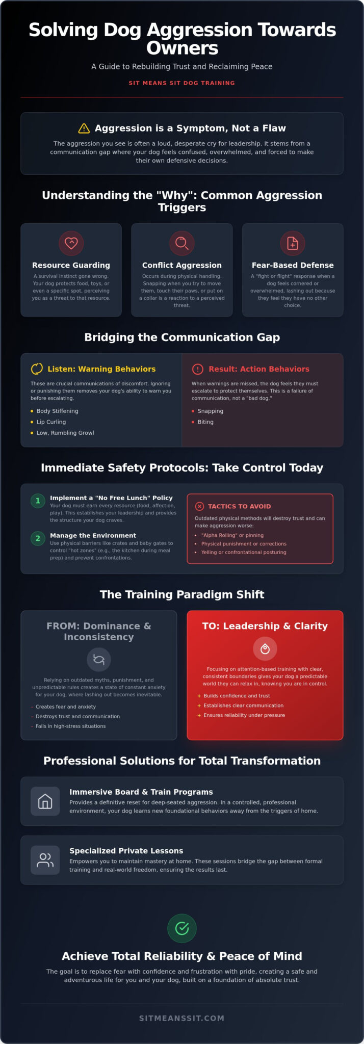 Dog Aggression Toward Owner Solutions: Reclaiming Control and Peace in 2026