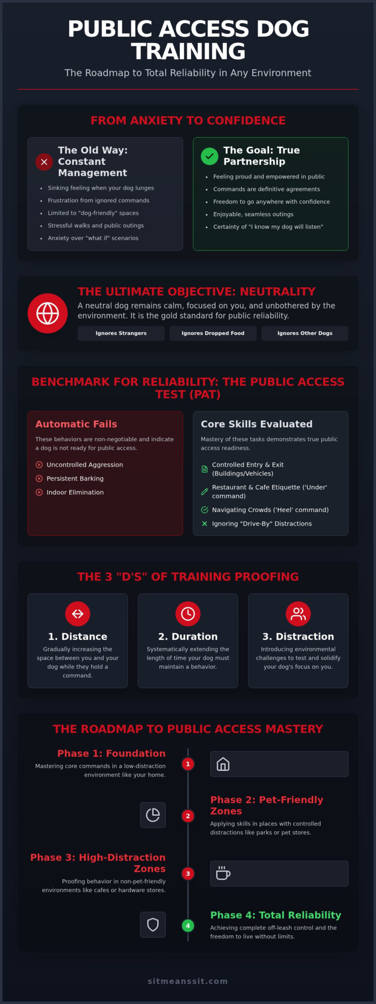Mastering Public Access Dog Training: The Path to Total Reliability in 2026