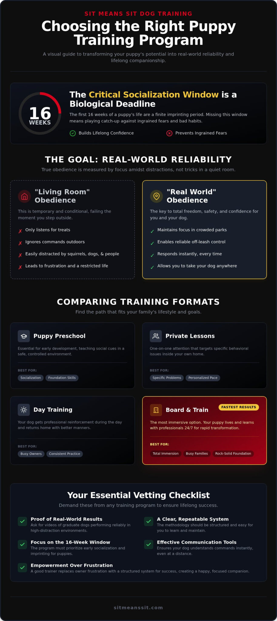 How to Choose a Puppy Training Program That Actually Delivers Results